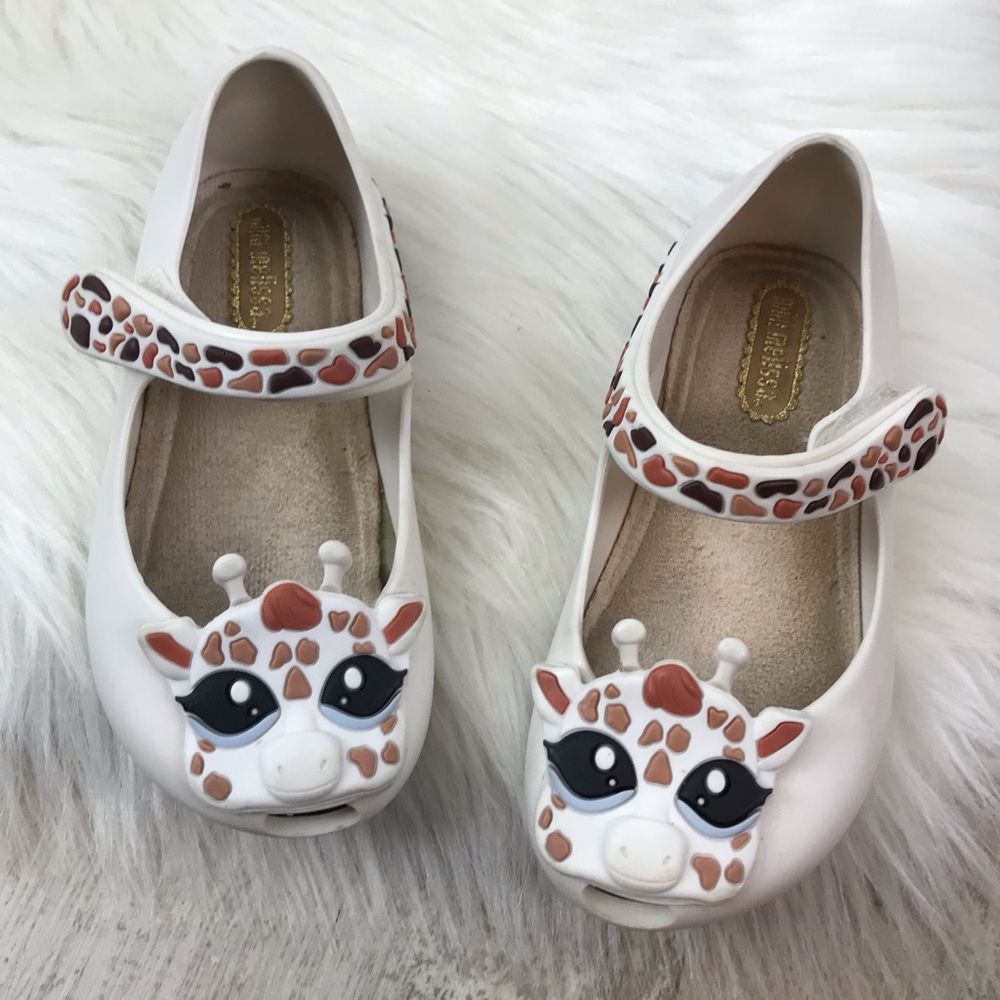 Mini Melissa Giraffe Mary Jane Sz 7